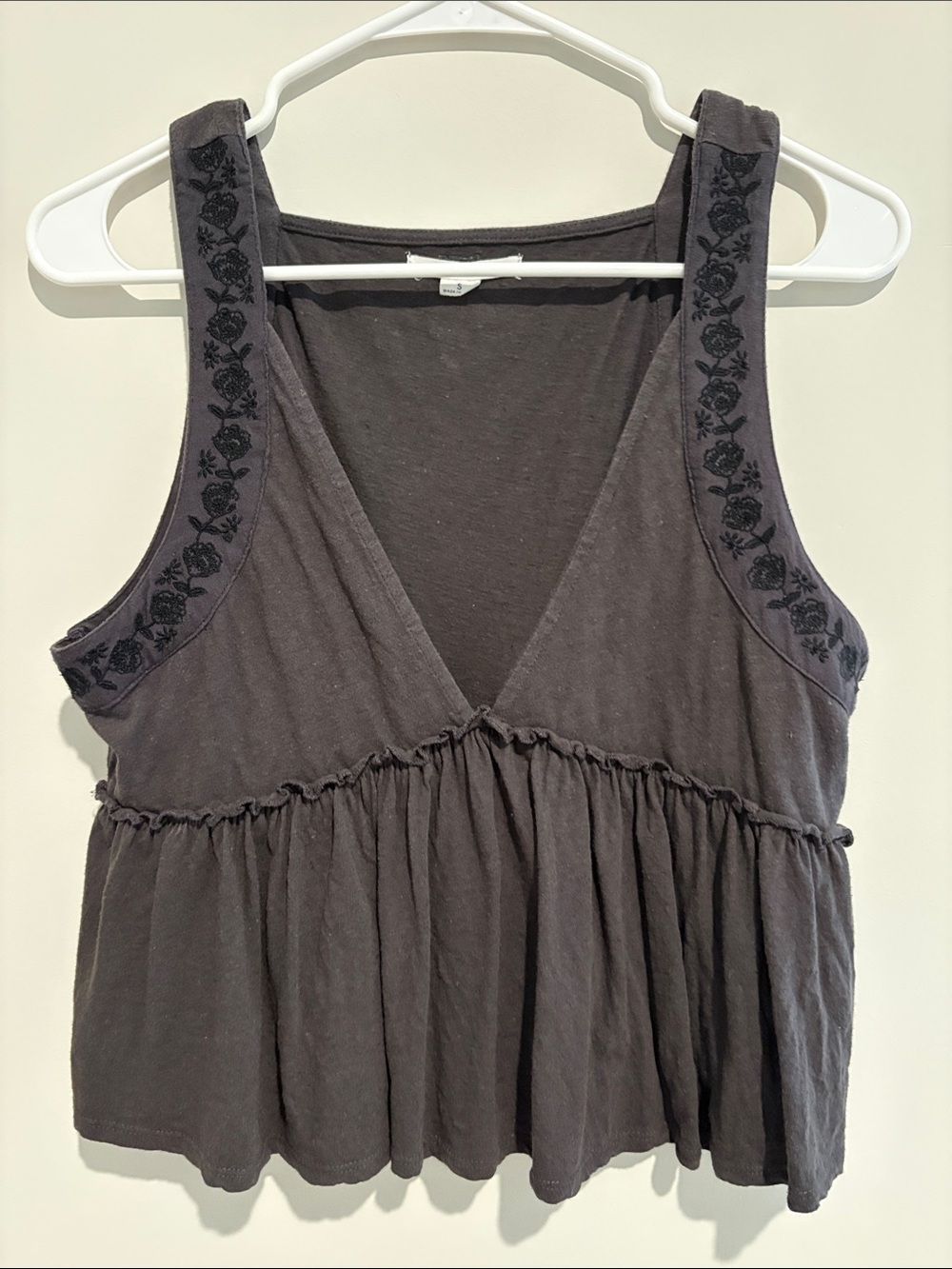 O'Neill Black Crewneck Tank Top